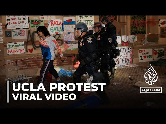 ⁣UCLA Protester, a Jewish-American, vows to continue protest