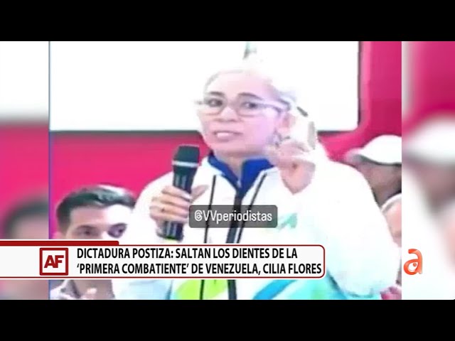 ⁣Bochornoso momento que vivió Cilia Flores en  TV Venezolana delante de Maduro