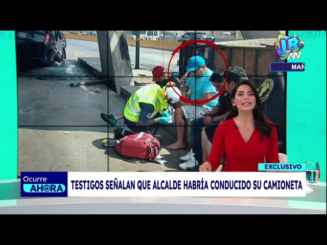 ⁣¡Exclusivo! Rennán Espinoza: Testigos señalan que alcalde habría conducido la camioneta siniestrada