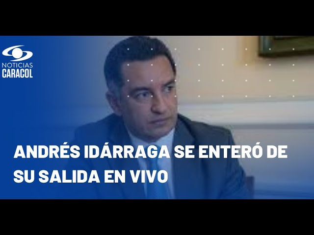 ⁣La última entrevista que Andrés Idárraga dio como secretario de Transparencia