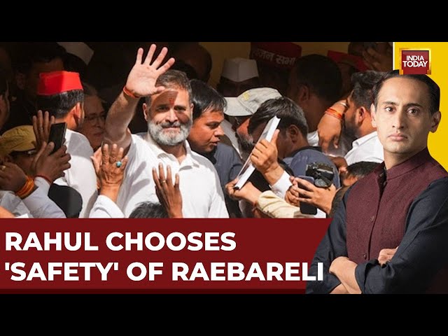 ⁣Congress Fields Rahul Gandhi From Raebareli | Cong's Raebareli Move Defensive Or Strategic?