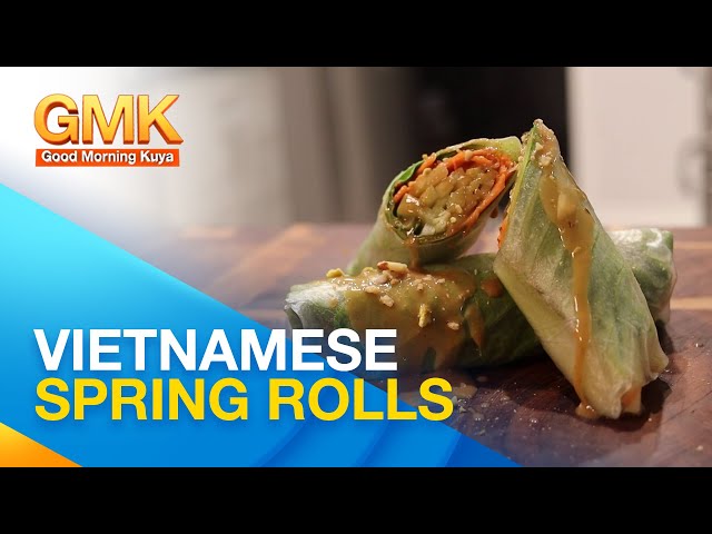 ⁣On the go? I-try ang Vietnamese Spring Rolls! Easy-to-make at healthy to eat pa! | Cook Eat Right