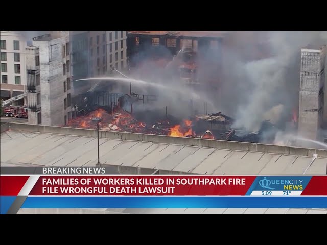 ⁣Families of workers killed in SouthPark fire file lawsuit