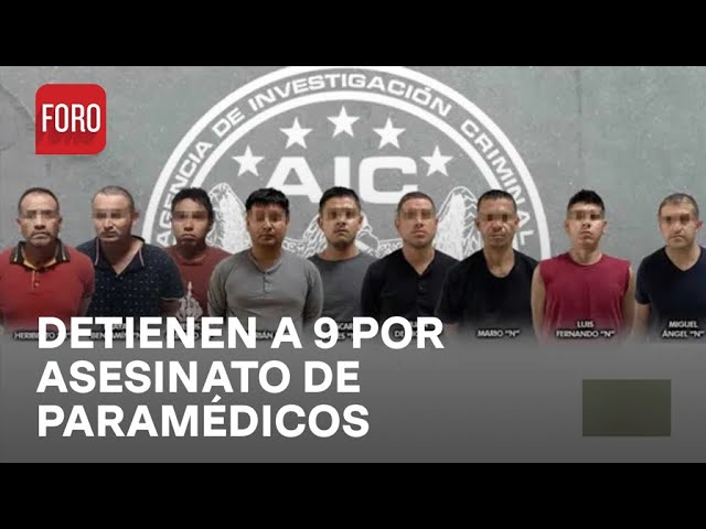 ⁣Detenidos por asesinato de paramédicos en Celaya, Guanajuato - Las Noticias