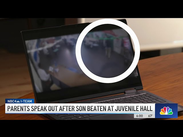 ⁣Parents speak out after son's beating at LA juvenile hall