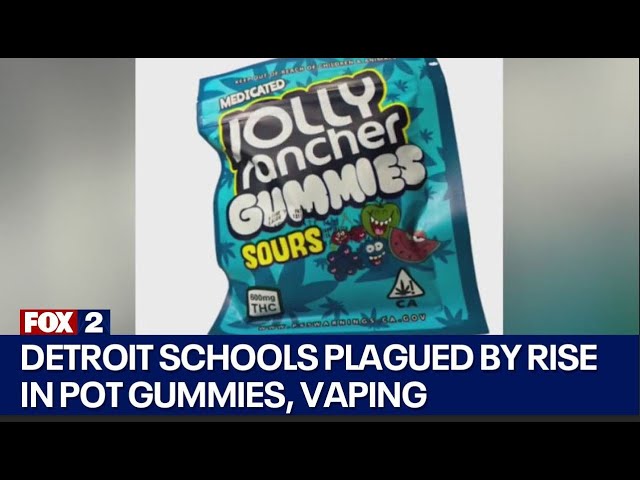 ⁣Detroit schools superintendent sounds alarm on pot gummies, vape pens