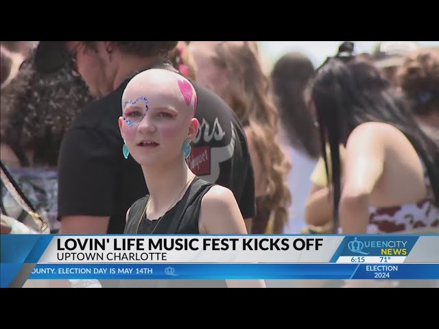 ⁣Music fans at Lovin' Life festival ready for 'good vibes'