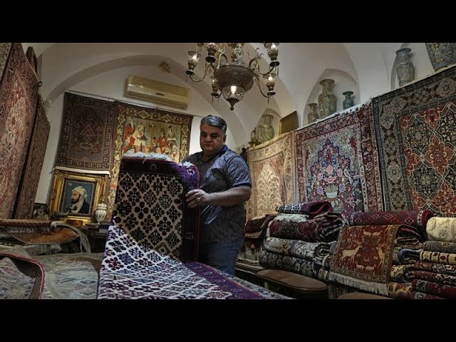⁣How the rug got pulled out from under Iran's traditional carpet weavers