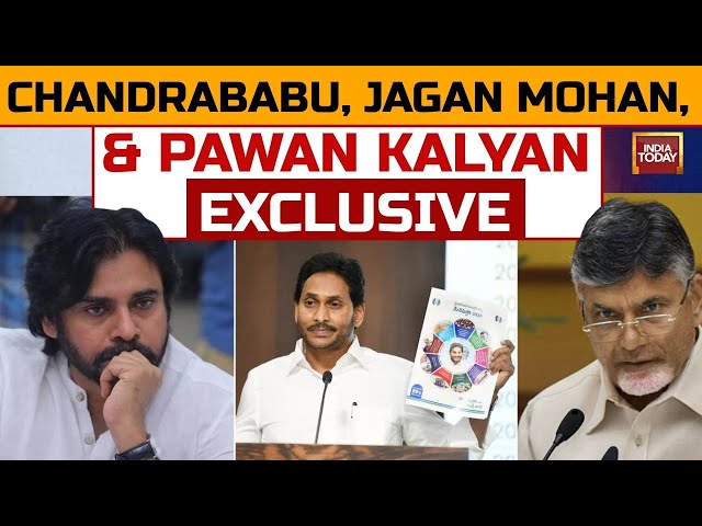 ⁣EXCLUSIVE | Chandrababu Naidu, Pawan Kalyan, And Jagan Mohan Speak On Andhra Pradesh Political Heat