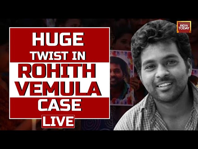 ⁣LIVE | Probe In Rohith Vemula Case Explodes | Top Cop Questions Rohith Vemula Closure Report