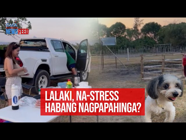⁣Lalaki, na-stress habang nagpapahinga?! | GMA Integrated Newsfeed