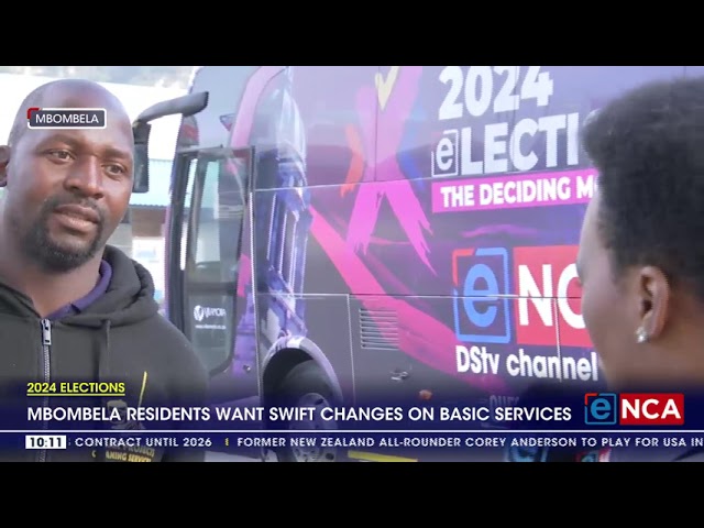 ⁣2024 Elections | Mbombela residents want swift changes on basic services