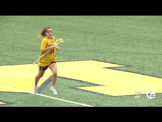 Wolverines women's lacrosse led by only Michigan native on roster