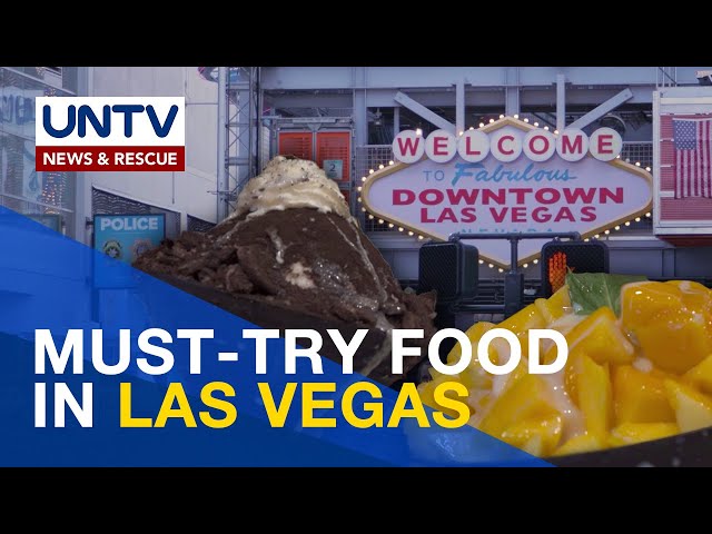 ⁣'Most Calorific' Burger, fastfood at dessert na matatagpuan sa downtown Las Vegas | Food T