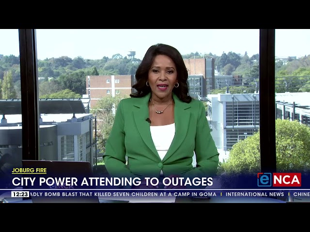 ⁣City Power attending to outages