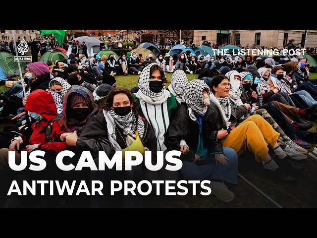 ⁣The problem with the coverage of the US campus protests | The Listening Post
