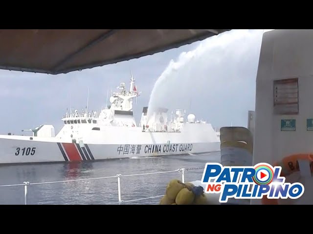 ⁣PANOORIN: Mga barko ng PCG, BFAR muling binombahan ng tubig ng China | Patrol ng Pilipino