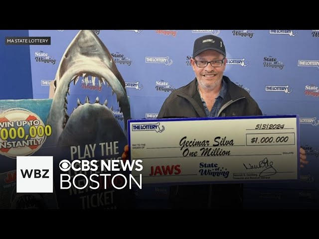 ⁣Martha's Vineyard man wins $1 million on Jaws lottery scratch ticket