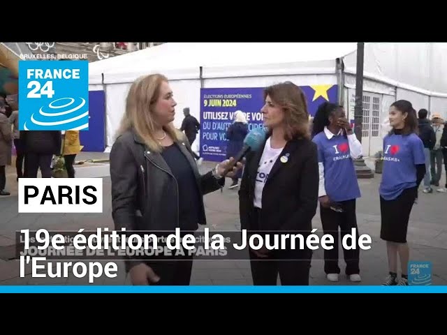 ⁣Journée de l'Europe à Paris : les institutions ouvrent leurs portes aux citoyens • FRANCE 24