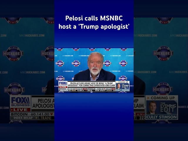 ⁣Pelosi has a meltdown after being fact-checked by MSNBC host #shorts