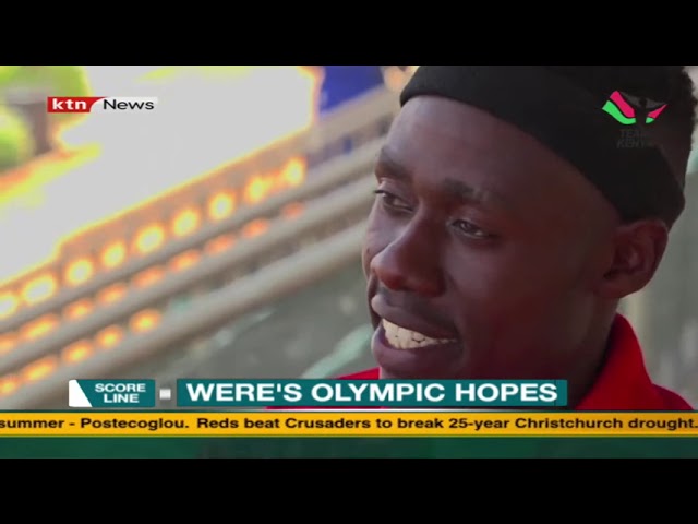 ⁣Wiseman Were says he's can win a medal for Kenya at this year's Olympics