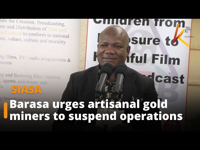 ⁣Kakamega Governor Urges Artisanal Gold Miners to suspend operations