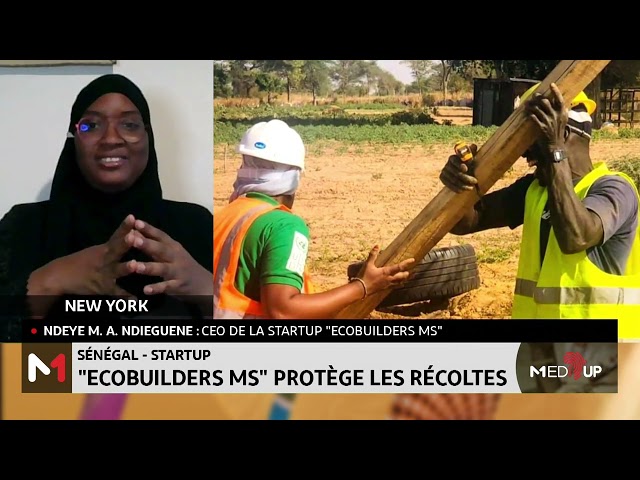 ⁣#MediUP / Sénégal : "Ecobuilders Ms" protège les récoltes