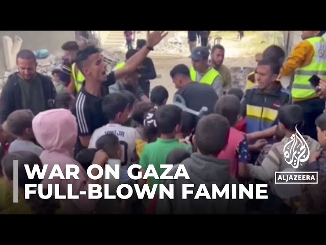 ⁣Full-blown famine' in north Gaza: UN thousands of Palestinians are starving