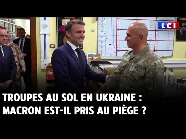 ⁣Troupes au sol en Ukraine : Macron est-il pris au piège ?