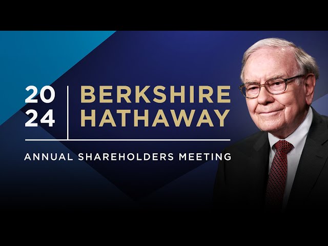 ⁣LIVE: Warren Buffett presides over the 2024 Berkshire Hathaway annual shareholders meeting — 5/4/24