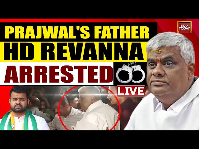 ⁣BIG Action In Karnataka Sex Abuse Case | Prajwal's Father HD Revanna Arrested | Inda Today LIVE