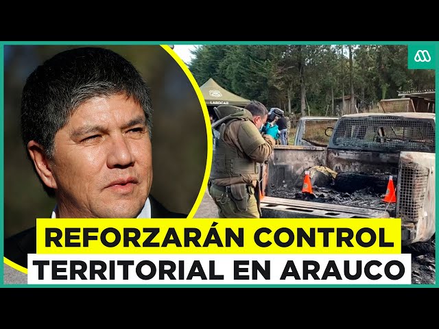 ⁣Gobierno reforzará el control territorial en la Provincia de Arauco