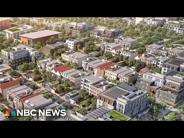 ⁣Silicon Valley investors push ahead with plan to build new city in California