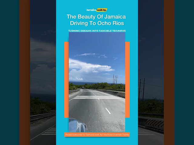 The Beauty Of Jamaica Driving To Ocho Rios #jamaica #jamaicawalkby