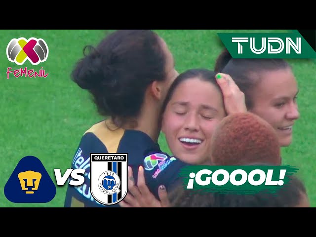 ⁣¡RIBEIRO hace el cuarto y definitivo! | Pumas 4-1 Querétaro | Liga Mx Femenil - CL2024 J17 | TUDN