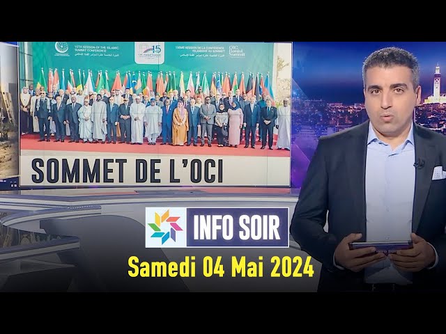 ⁣Info soir : Samedi 04 Mai 2024
