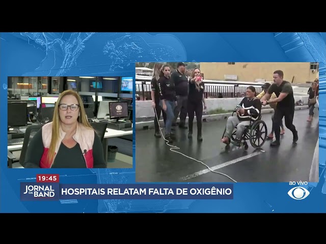⁣Hospitais de Porto Alegre relatam falta de oxigênio
