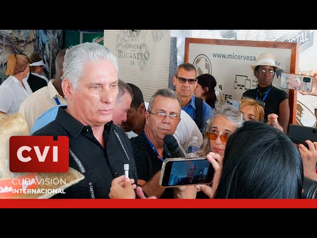 ⁣Presidente de Cuba, Miguel Díaz-Canel Bermúdez expresó los logros del país durante FITUR 2024