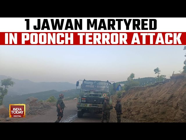 ⁣Terrorists Strike IAF Convoy In Poonch | One Jawan Martyred, Another Critically Injured |India Today