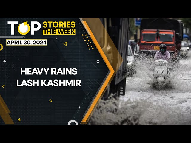 ⁣India: Rainfall triggers flash floods in J&K, MeT department predicts more rainfall | Top Storie