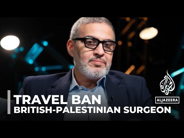 ⁣British-Palestinian surgeon travel ban: Dr Ghassan Abu Sitta denied entry to France