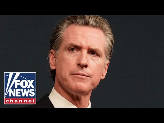 ⁣Newsom gets pushback for college protest response