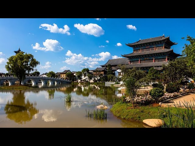 ⁣Live: The peaceful scenery of Jianchuan Wood Carving Art Town – Ep. 10