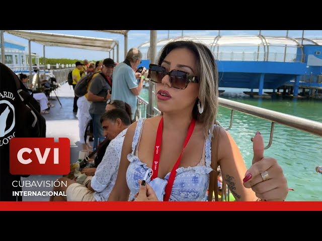 ⁣Periodistas de prensa extranjera comparten sus experiencias en la Feria Internacional de Turismo