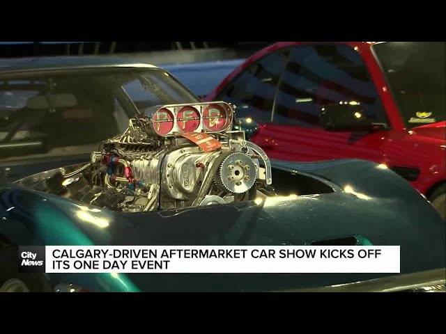 ⁣Calgary-driven aftermarket car show kicks off its one-day event