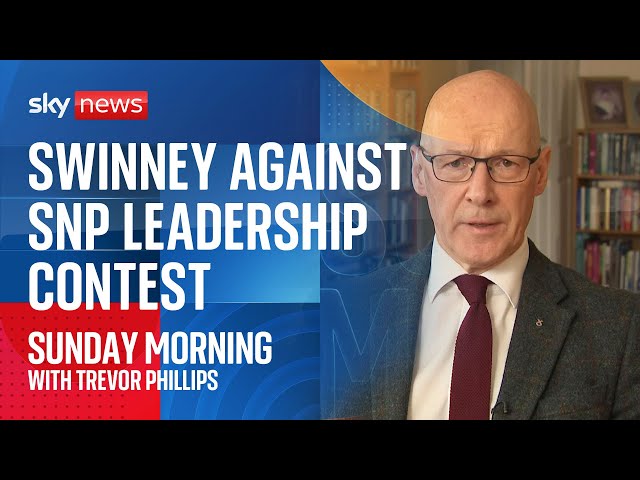 ⁣Swinney: Party 'knows the outcome' of leadership contest