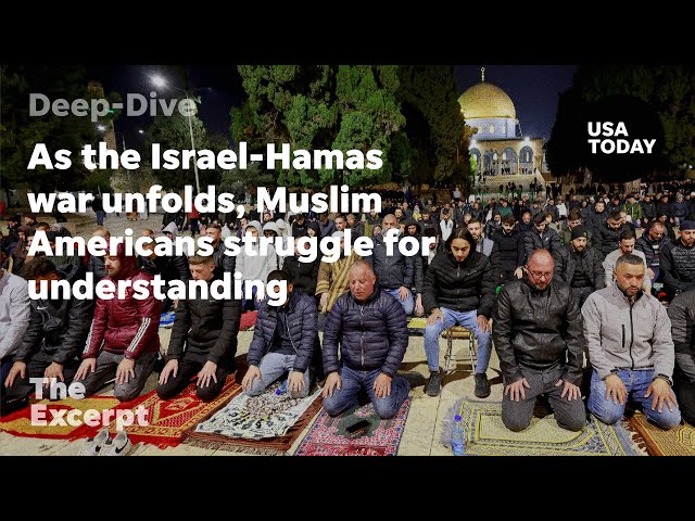 ⁣As the Israel-Hamas war unfolds, Muslim Americans struggle for understanding | The Excerpt