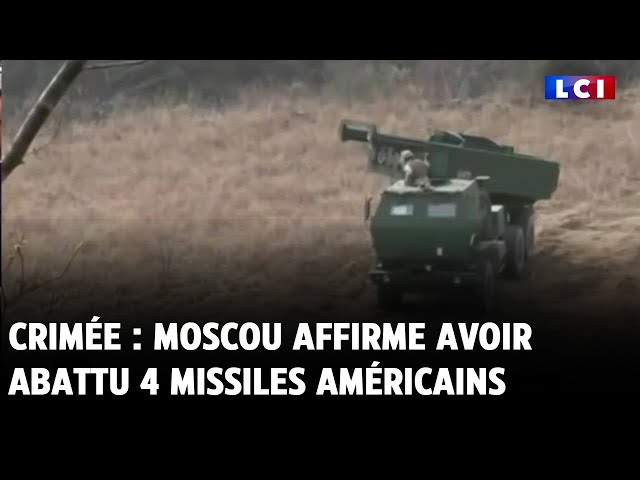 ⁣Crimée : Moscou affirme avoir abattu 4 missiles américains