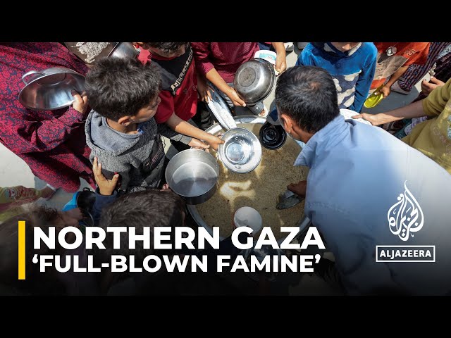 ⁣Northern Gaza in ‘full-blown famine’, UN food agency chief says