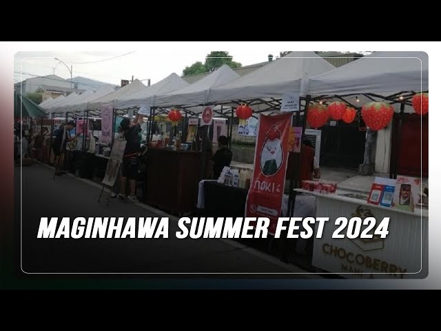 ⁣Maginhawa comes alive in 2024 Summer Fest